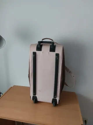 Maleta Roxy Marrón y Rosa