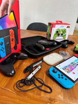 Nintendo Switch OLED Azul/Rojo