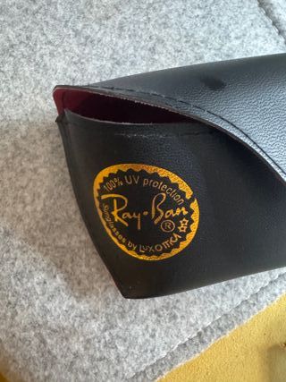 Gafas Ray-Ban Aviador Azul Dorado