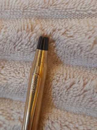 Bolígrafo Cross Chapado en Oro