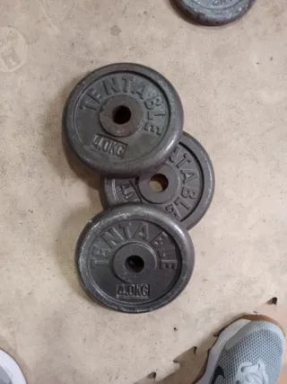 Discos de Pesas 4 kg (x5)