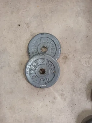 Discos de Pesas 4 kg (x5)