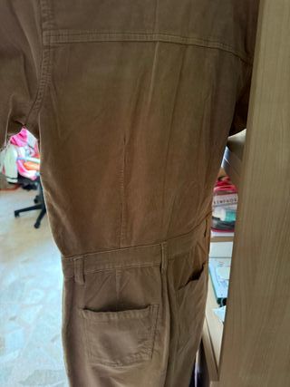 Mono largo pana Mango beige