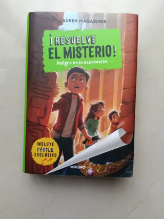 Colección 4 libros: resuelve el misterio