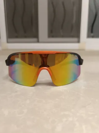 Gafas Ciclismo Deportivas Naranja Espejo marca GES