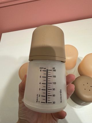 7 Biberones Suavinex Zero-Zero 180ml.