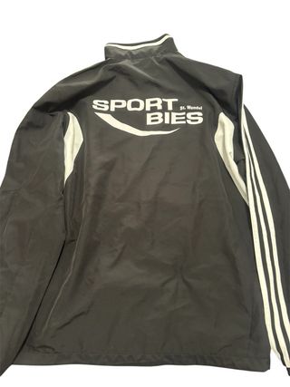 Chaqueta Adidas Vintage Negra y Blanca