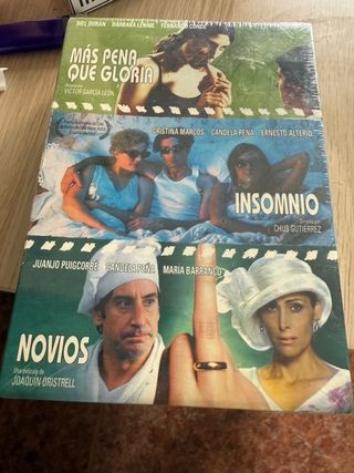 Lote 3 Películas VHS (Sin Abrir)