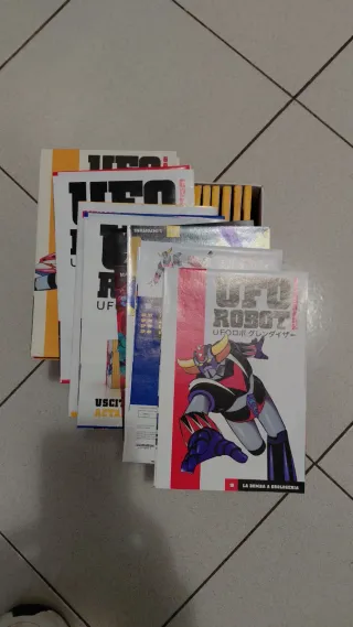 Collezione DVD Ufo Robot mancano i nn. 18 e 19