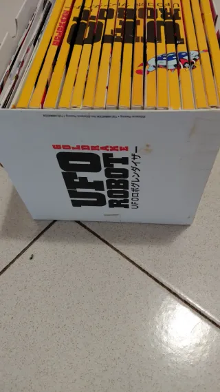Collezione DVD Ufo Robot mancano i nn. 18 e 19