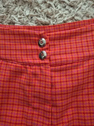 Pantaloncino scozzese rosso