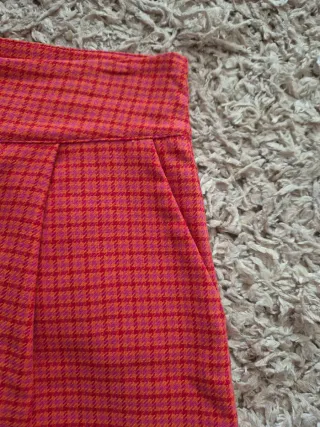Pantaloncino scozzese rosso