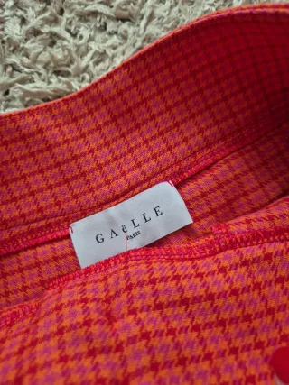 Pantaloncino scozzese rosso