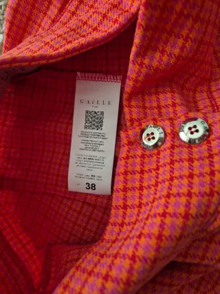 Pantaloncino scozzese rosso