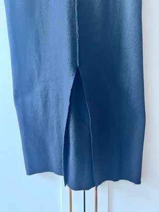 Falda tubo negra talla M