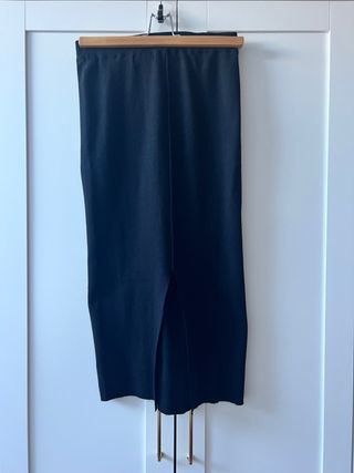 Falda tubo negra talla M