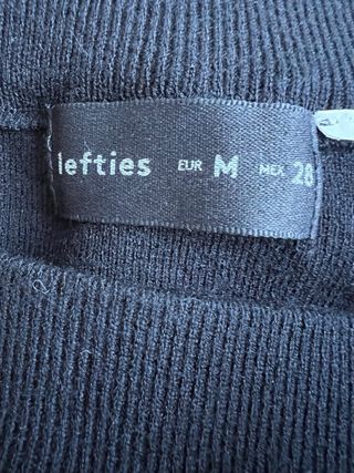 Falda tubo negra talla M