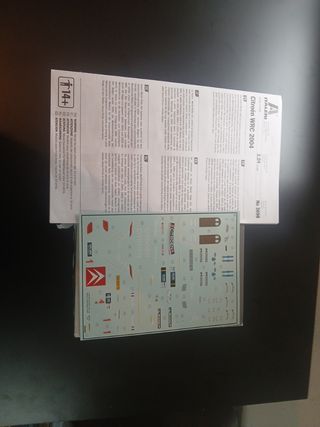 Maqueta Citroen Xsara WRC Italeri 1/24