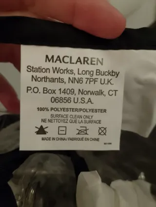 Plástico lluvia Maclaren Silla Paseo Nuevo