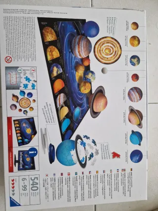 Puzzle 3D Ravensburger Planetas