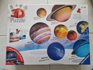 Puzzle 3D Ravensburger Planetas