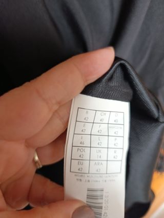 Vestido Fiesta Promod Flecos y Abalorios Talla XL