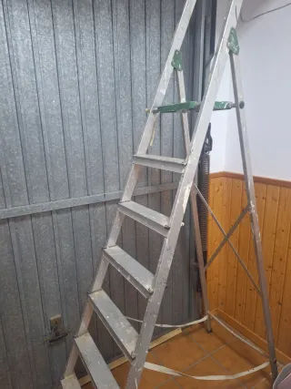 Escalera de pintor aluminio