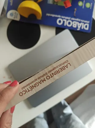 Juego niño Laberinto Magnético Madera +18 Meses