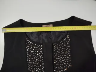 Vestido negro Cortefiel