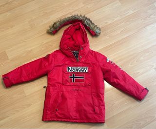 Cazadora Geographical Norway Roja Unisex