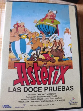3 DVDs Astérix (Películas)