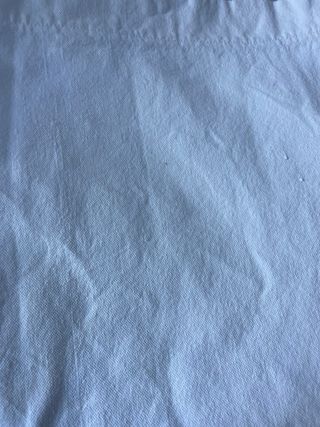 Sábana de lino antigua blanca