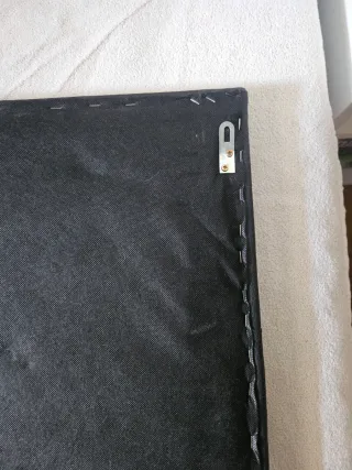 Cabecero Cama Polipiel Negro 135