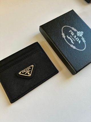 Portatarjetas Prada Negro