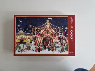 Puzzle 1000 Piezas Circo Navideño