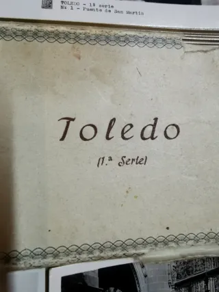 Vistas Estereoscópicas de España Toledo y otras.
