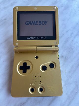 Game Boy Advance SP Zelda Edición Limitada