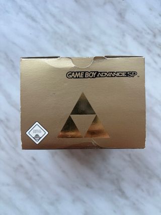 Game Boy Advance SP Zelda Edición Limitada