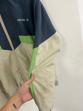 Chaqueta Cortavientos Vintage Kelme Talla M
