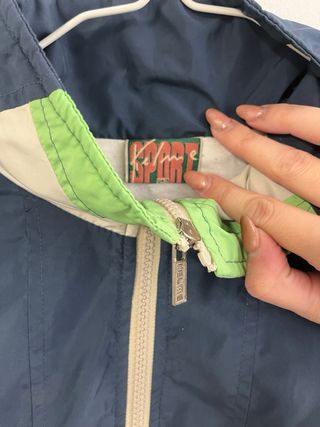 Chaqueta Cortavientos Vintage Kelme Talla M