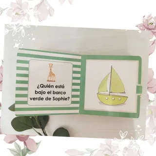 Libro colores Sophie la girafe.