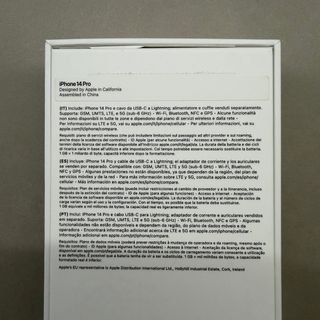 iPhone 14 Pro 256GB Negro Espacial