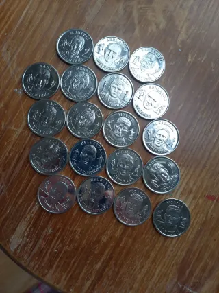 Lote monedas selección 2000