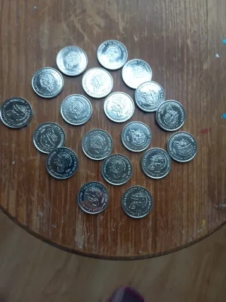 Lote monedas selección 2000