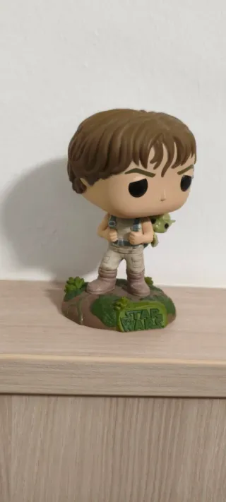 Funko Pop Luke Skywalker con Maestro Yoda