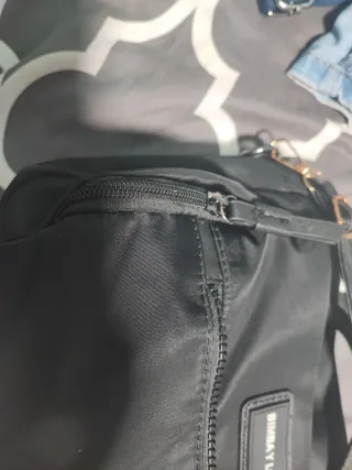 Bolso Bimba y Lola Negro Asas y Bandolera, imitaci