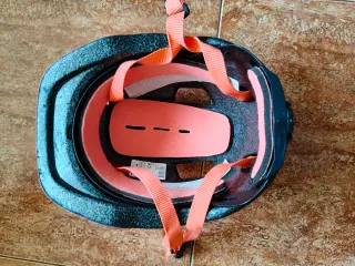 Casco bici niña rosa y lila