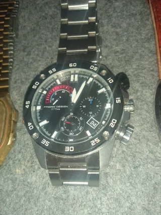Lote 3 relojes Casio, Chevrolet, Pagani Edificce