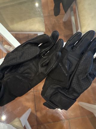 Guantes Alpinestars Negros Moto