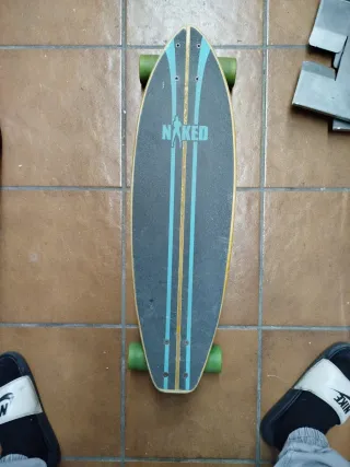 Skate Longboard Naked